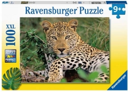 Puzzle RAVENSBURGER leopard – 100 elementów