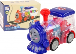 LED lokomotywa napęd cierny przezroczysta