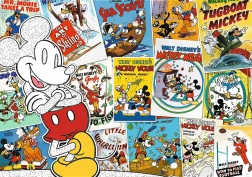 Puzzle 1000 elementów DISNEY – W świecie Myszki Miki