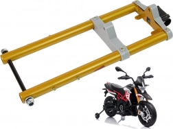 Przedni widelec z osią do motocykla APRILIA A007
