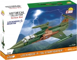 Klocki COBI Lockheed F-104 Starfighter Wojna w Wietnamie 1:48