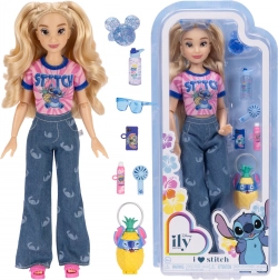 Disney ILY 4Ever modna lalka inspirowana STITCHEM z akcesoriami 30 cm