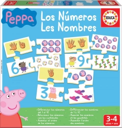 EDUCA puzzle Świnka Peppa: liczenie dla dzieci