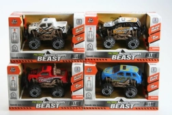 Metalowy jeep na napęd cierny 9 cm