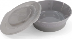 Twistshake miska szara