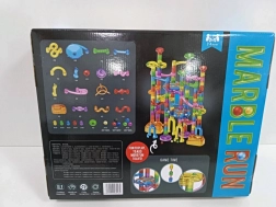 Świecąca kulkowa zjeżdżalnia do ciemności 150 elementów