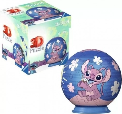3D puzzleball DISNEY Stitch & Angel 54 elementów od Ravensburger