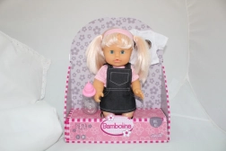 lalka Bambolina Nena 36 cm z butelką i zapasową koszulką