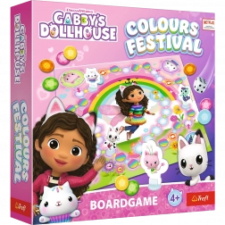 Gra planszowa Colours Festival – GABBY'S DOLLHOUSE