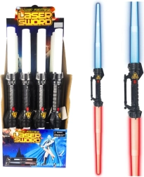 Składany kosmiczny miecz świetlny z efektami