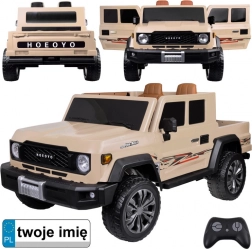 Elektryczny samochód dla dzieci 2‑osobowy 4x4 z paką 24V – Pickup