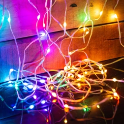 Inteligentny łańcuch świetlny RGBIC LED 5 m z Bluetooth i trybem muzycznym