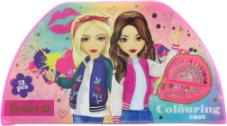 Kreatywny zestaw do rysowania w walizeczce z motywem dla dziewczynek