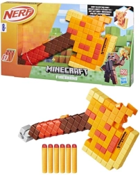 Nerf Minecraft Firebrand piankowy blaster siekiera