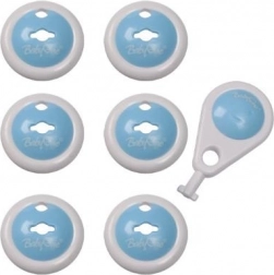 Zabezpieczenia do gniazdek BABY ONO, 6 szt., białe