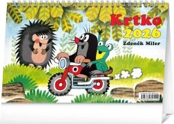 Kalendarz biurkowy Krecik 2026