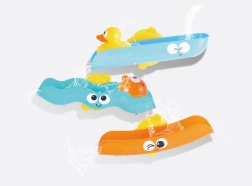 Wodny tor do wanny z przyssawkami