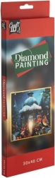 Malowanie diamentowe Zimowa martwa natura 30 × 40 cm