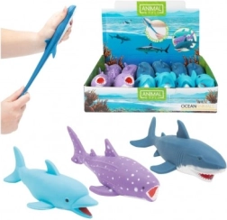 Rozciągane antystresowe morskie zwierzątko z silikonu wypełnione piaskiem