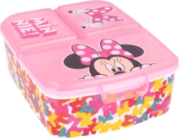 Dziecięcy multi box na drugie śniadanie MINNIE Mouse z przegródkami
