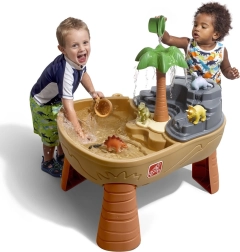 Wodny stół Park dinozaurów wodna piaskownica Step2 fontanna