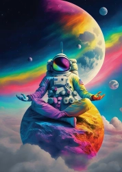 Puzzle Art Puzzle Kosmiczna sielanka 1000 elementów