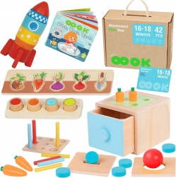 Montessori edukacyjny box Tooky Toy 7w1