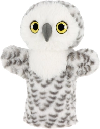 Keel Toys SE3077-7 Keeleco Sowa – eko pluszowy pacynka na rękę 27 cm