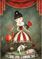 Puzzle Dziewczyna z wesołego miasteczka 1000 elementów