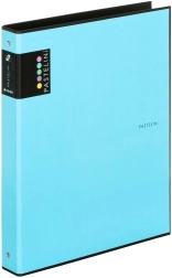 Segregator A4 PASTELINI niebieski, 4-ringowy laminowany