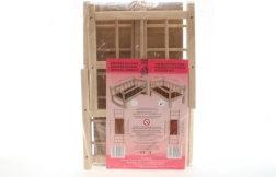 Drewniane łóżeczko dla lalek