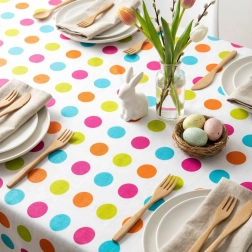 Wielkanocny flanelowy obrus 132 × 178 cm