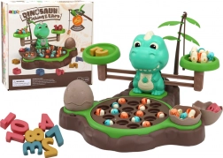 Dinozaurzy połów i gra zręcznościowa dla dzieci