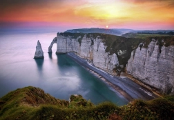 Puzzle widok na Étretat 1000 elementów