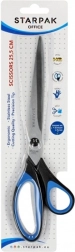 biurowe niebieskie nożyczki 25,5 cm