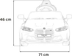 Dziecięcy elektryczny samochód BMW M4 – czarny