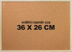 Korkowa podkładka do puzzli VICTORIA 36 × 26 cm
