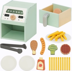 drewniana frytkownica beztłuszczowa TOOKY TOY dla dzieci