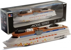 Łódź na baterie ze światłami i dźwiękami