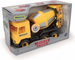 Żółta Betoniarka zabawka Middle Truck