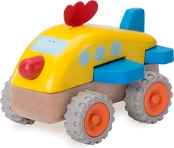 Wonderworld drewniany mini samolocik kurczak