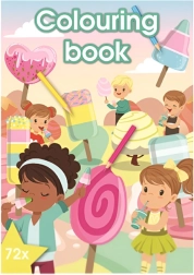 Książka do kolorowania A4 – 72 strony
