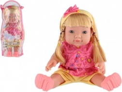 Lalka z dźwiękiem 30 cm w plastikowej torebce