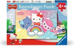 Puzzle 2×24 elementy HELLO KITTY