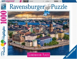 Ravensburger puzzle Sztokholm 1000 elementów