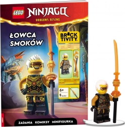 Lego Ninjago: łowca smoków – interaktywna książka z minifigurką Raptona