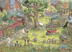 HEYE Puzzle Simon’s Cat: Przygody w ogrodzie 1000 elementów