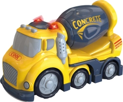 Samochód betonowy City Truck z efektami świetlnymi i dźwiękowymi