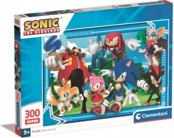 Puzzle 300 elementów Super Sonic CLEMENTONI