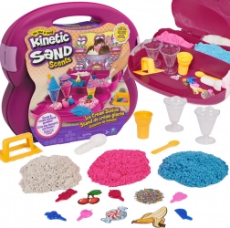 Kinetic Sand Scents lodowa zestaw lodziarni w kufrze z zapachem